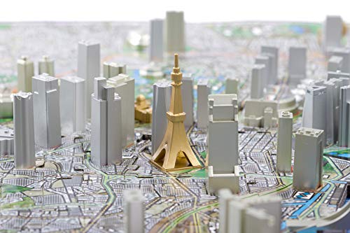 4D Cityscape 5512854 4D Cityscape Tokyo Time Puzzle, Multicolor
